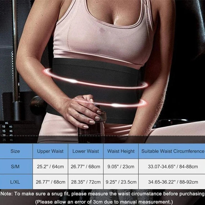 Unisex Workout Sweat Waist Trimmer