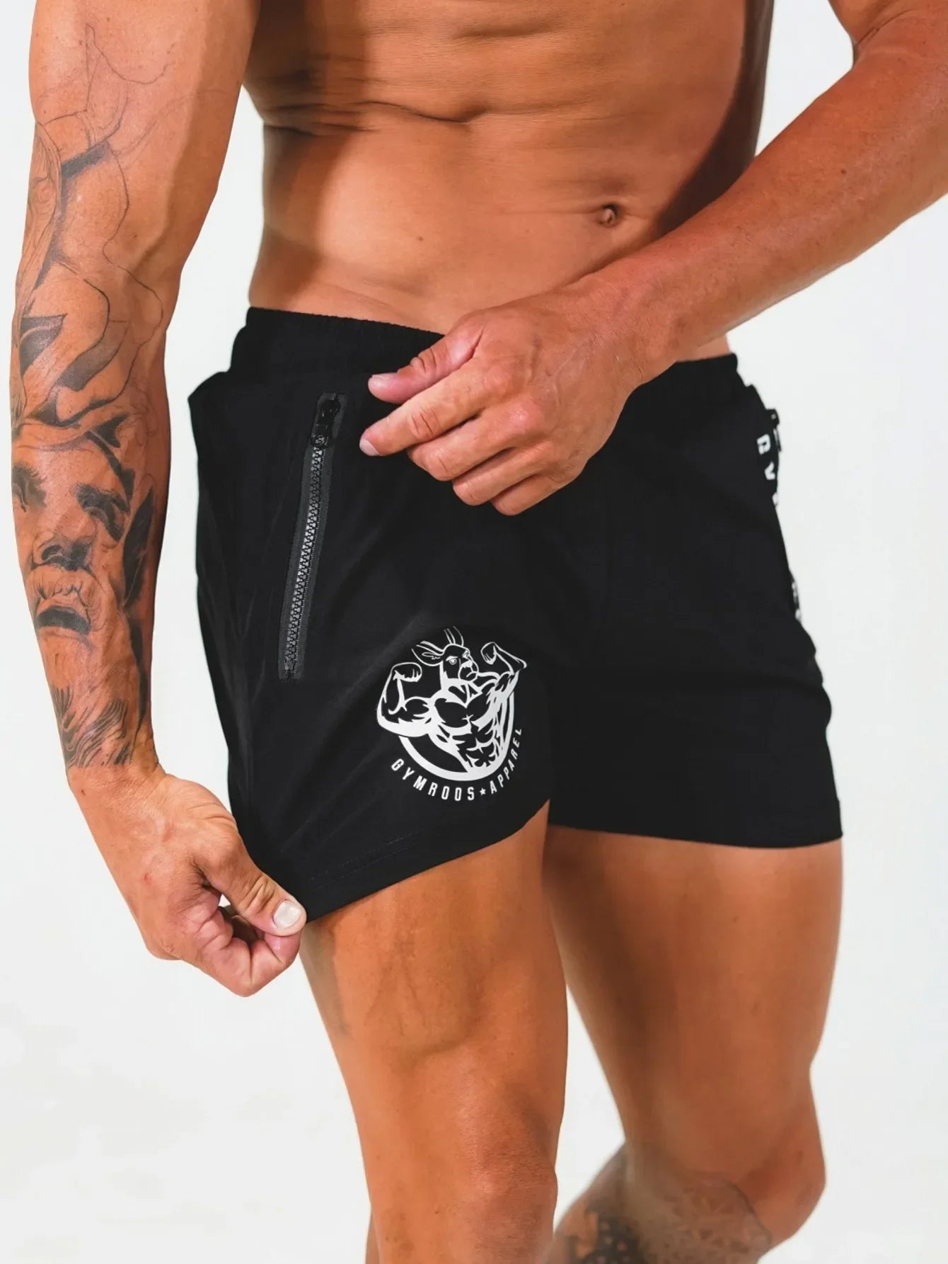 Men's Bodybuilding Running Shorts