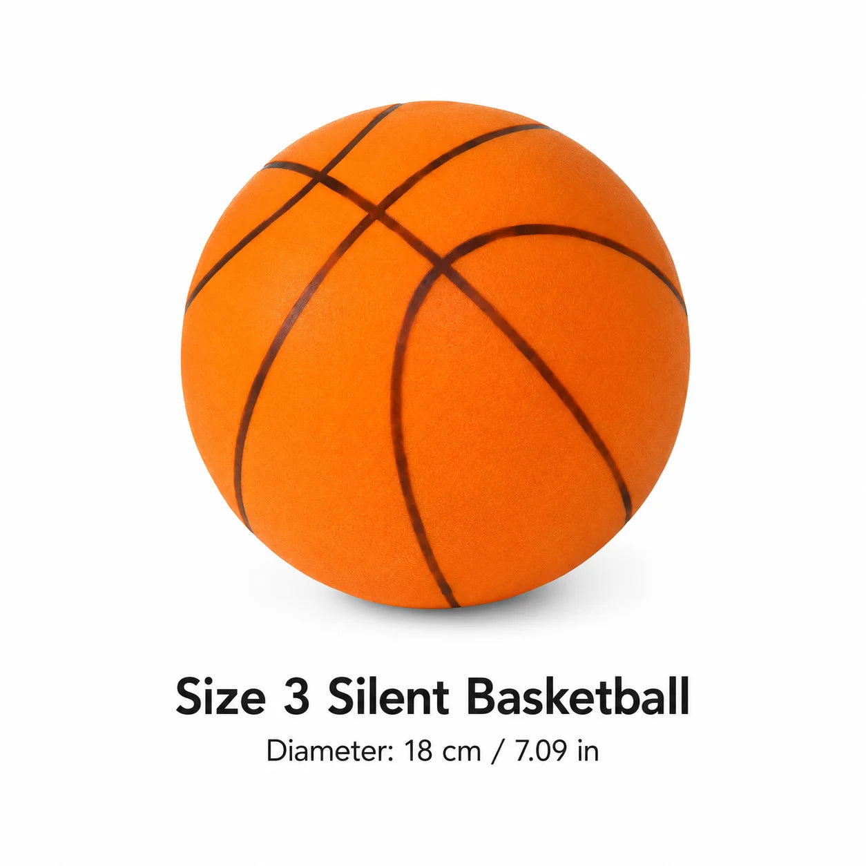 Basketball Training Mat &amp; Silent Ball Set