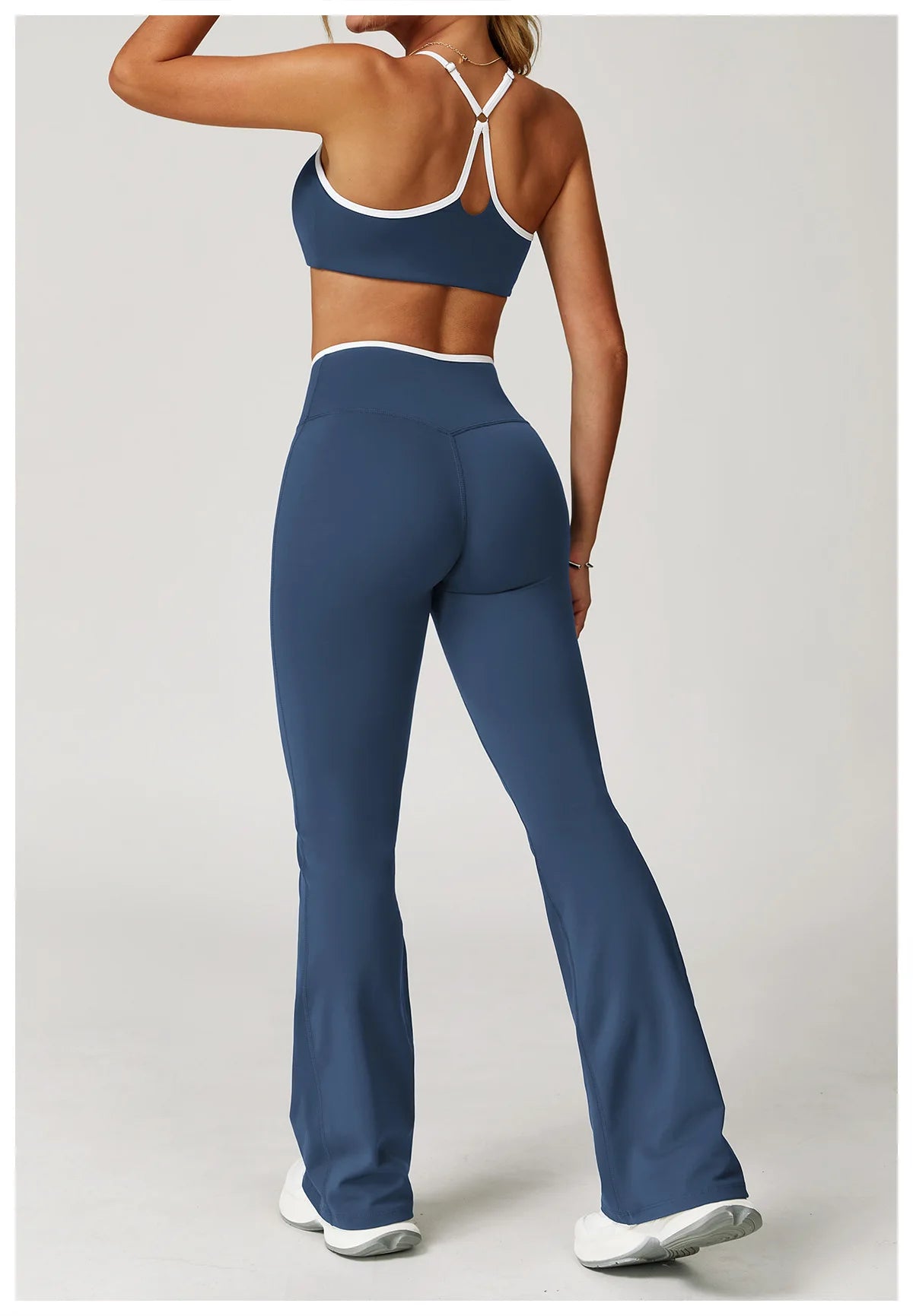 Bell-Bottom Flare Yoga Tracksuit