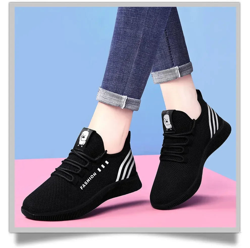 Women's Adjustable-Fit Running Sneakers