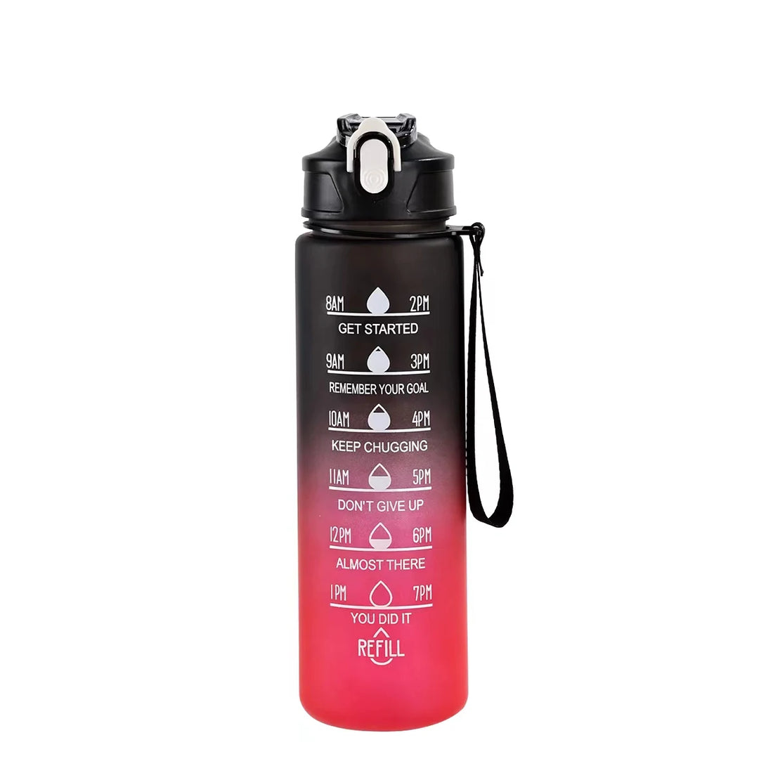 Time-Tracking Sports Water Bottle