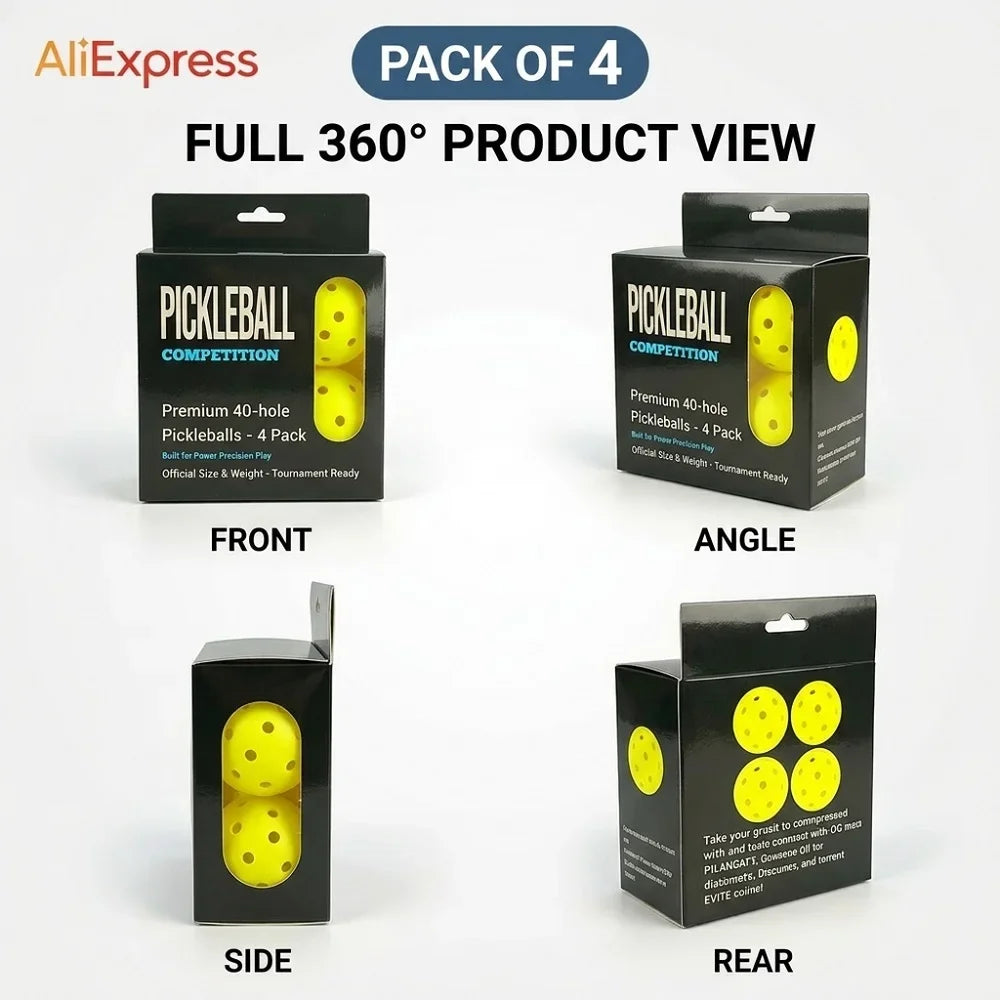 Indoor &amp; Outdoor Pickleball Combo Pack