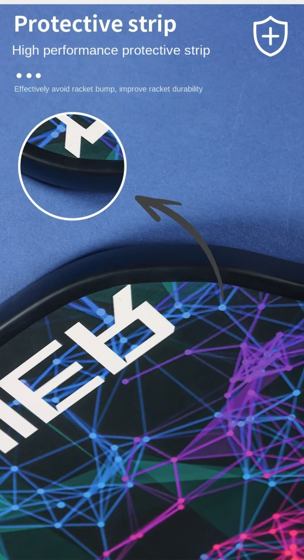 Shockproof Pickleball Paddle Set