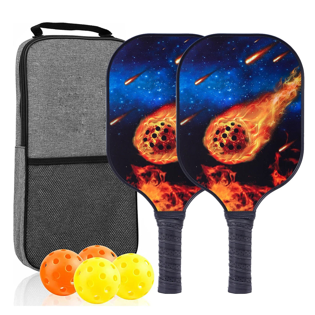 USAPA-Approved Fiberglass Pickleball Paddle Set