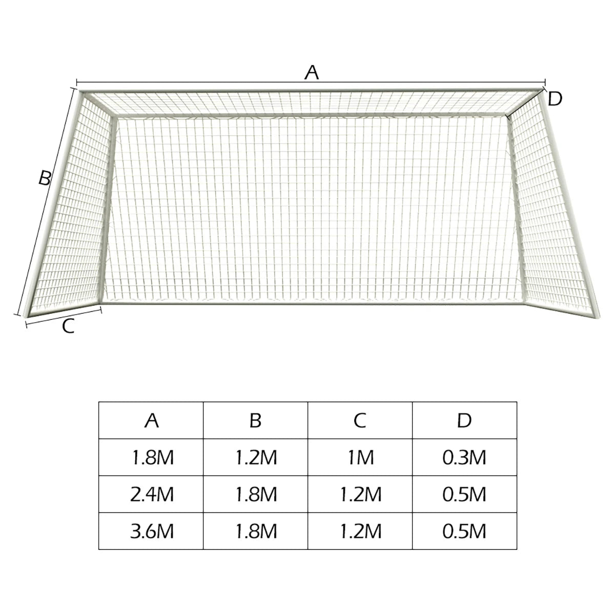 Portable Soccer Practice Net