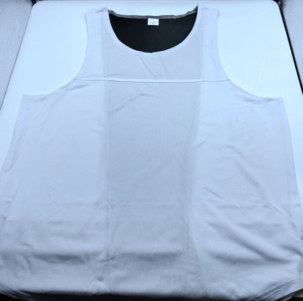 Men's Mesh Splice Tank Top
