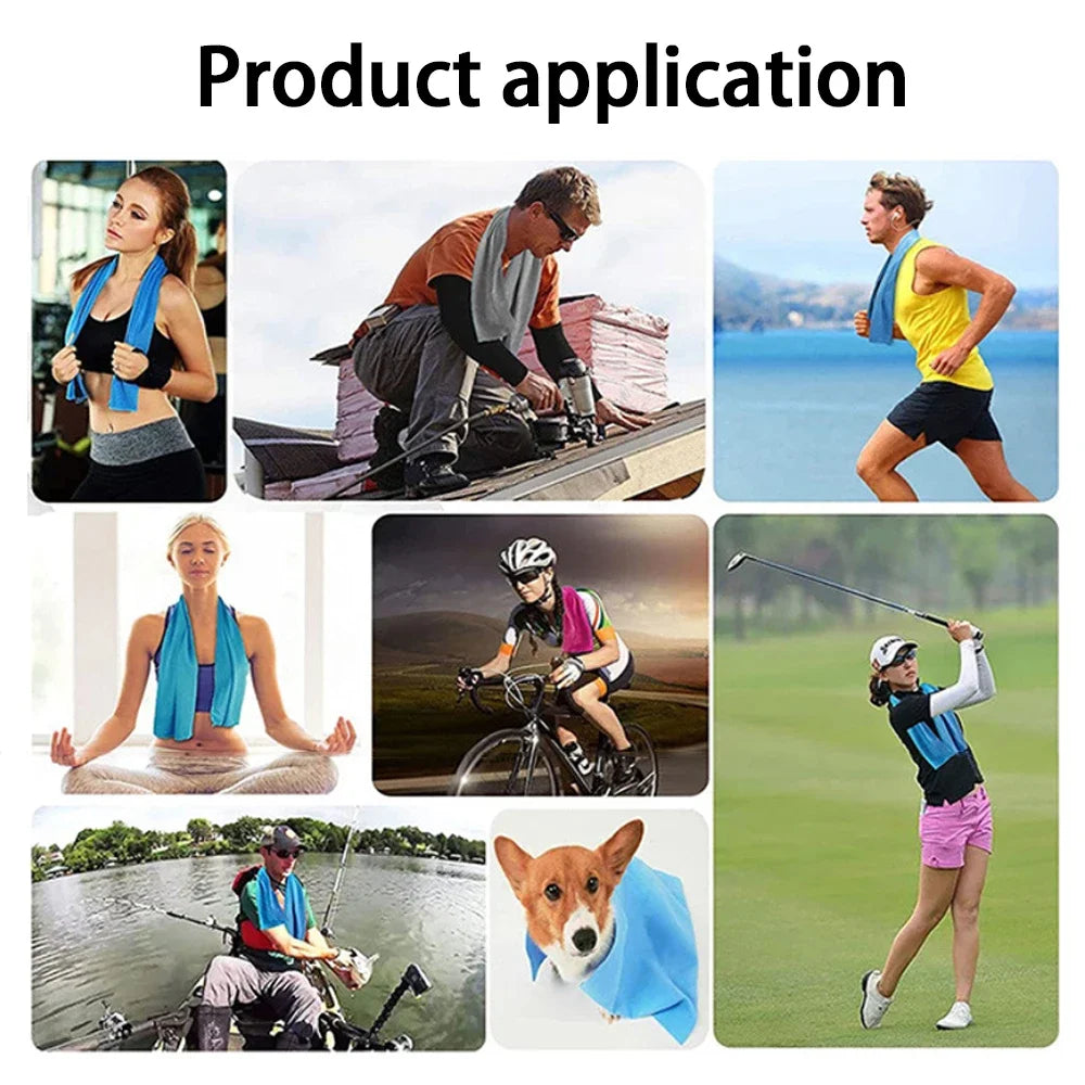 Quick-Dry Microfiber Sports Towel