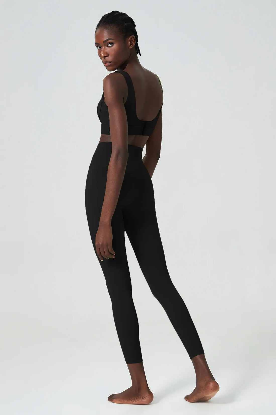 Open-Back Sports Bra Set
