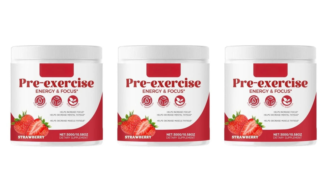 Strawberry Pre-Workout Powder