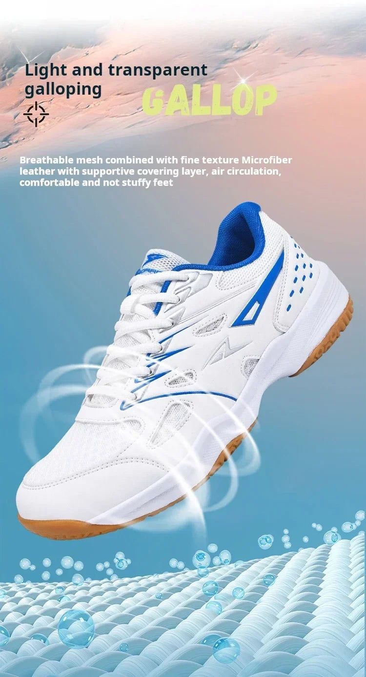 Unisex Pro Volleyball Shoes — Breathable Mesh Court Sneakers