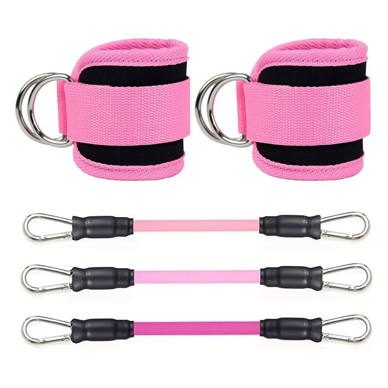Ankle Strap Resistance Band Set