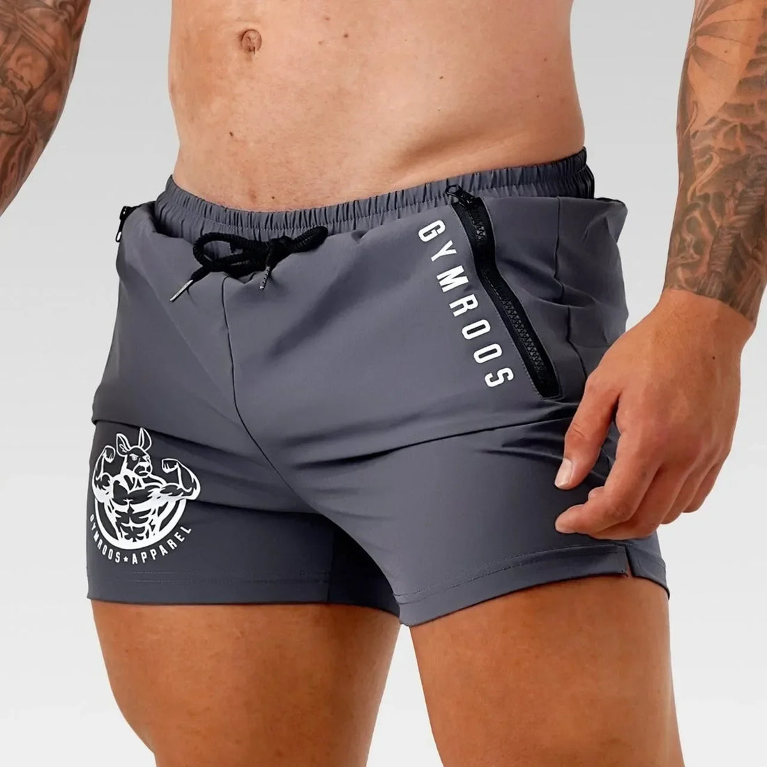 Men's Bodybuilding Running Shorts