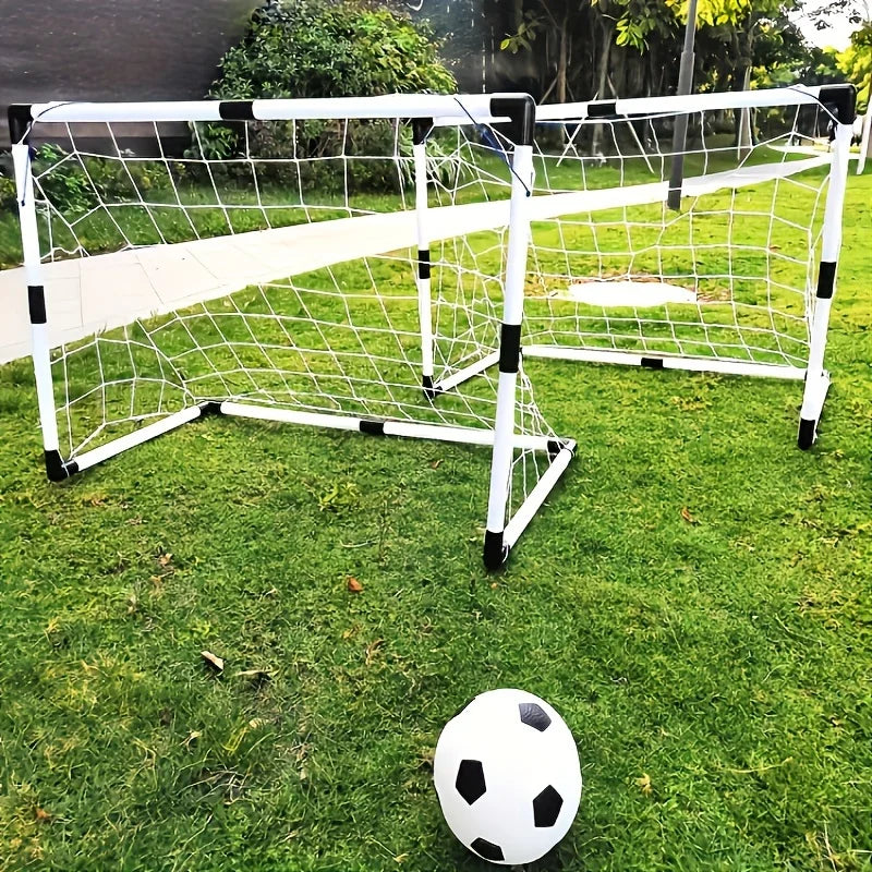 Portable Folding Soccer Goal Set