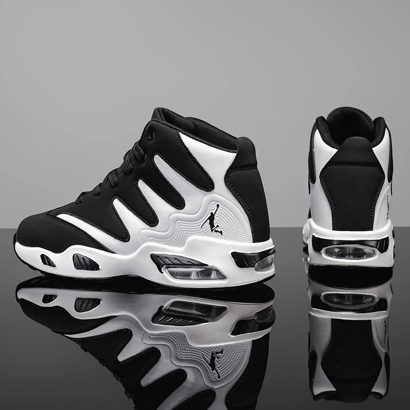 Heavy-Duty Lace-Up Basketball Shoes