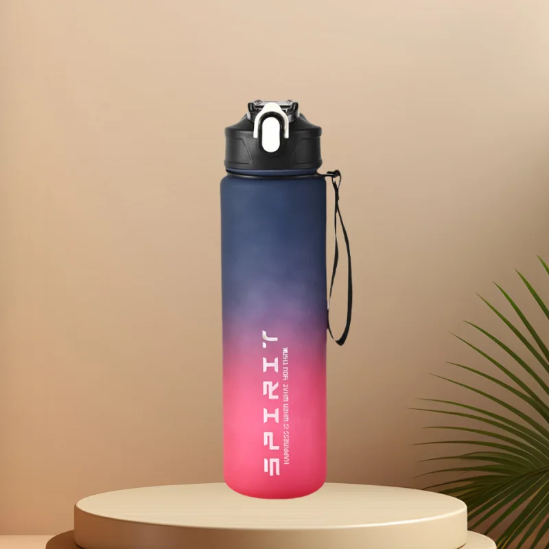 Time-Tracking Sports Water Bottle