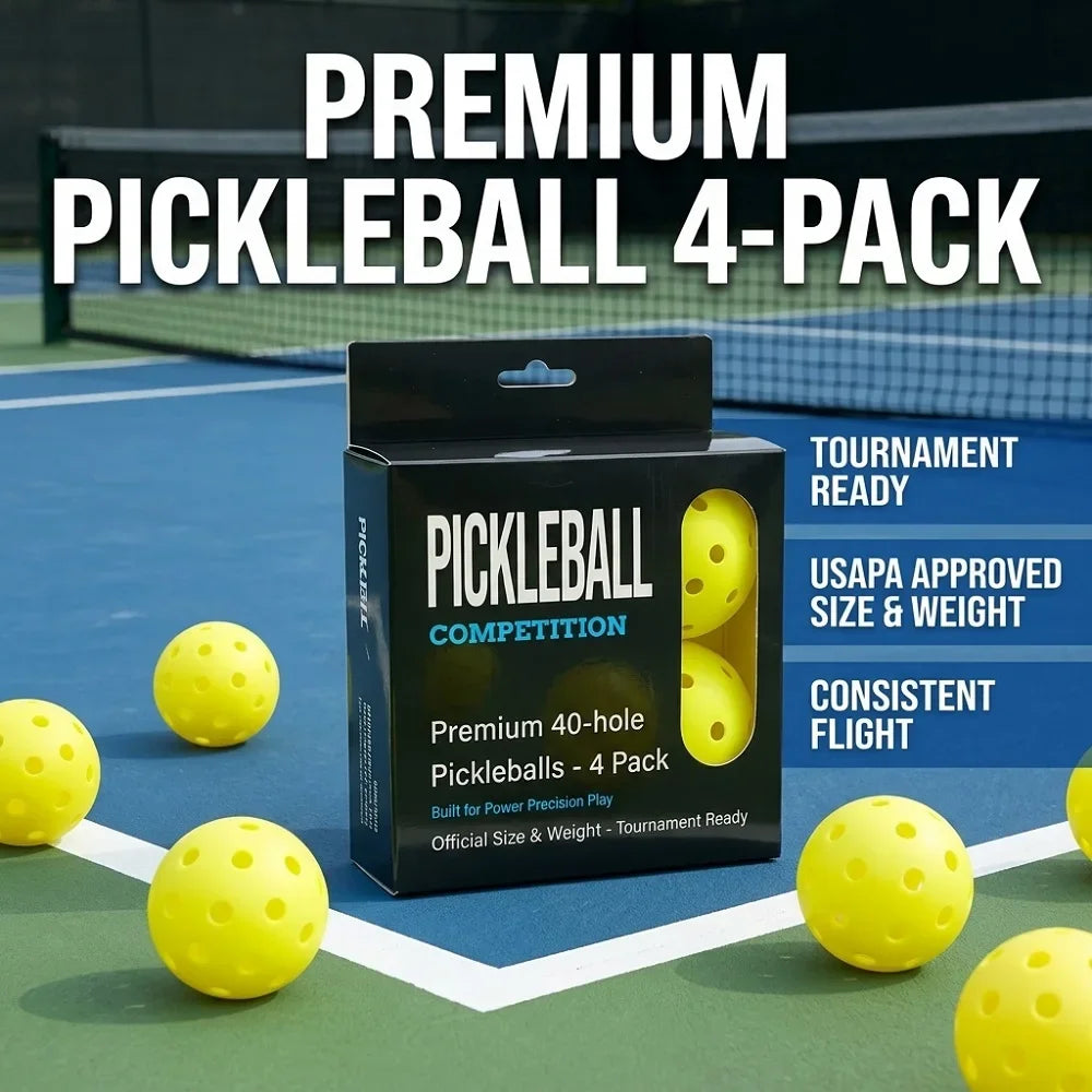 Indoor &amp; Outdoor Pickleball Combo Pack