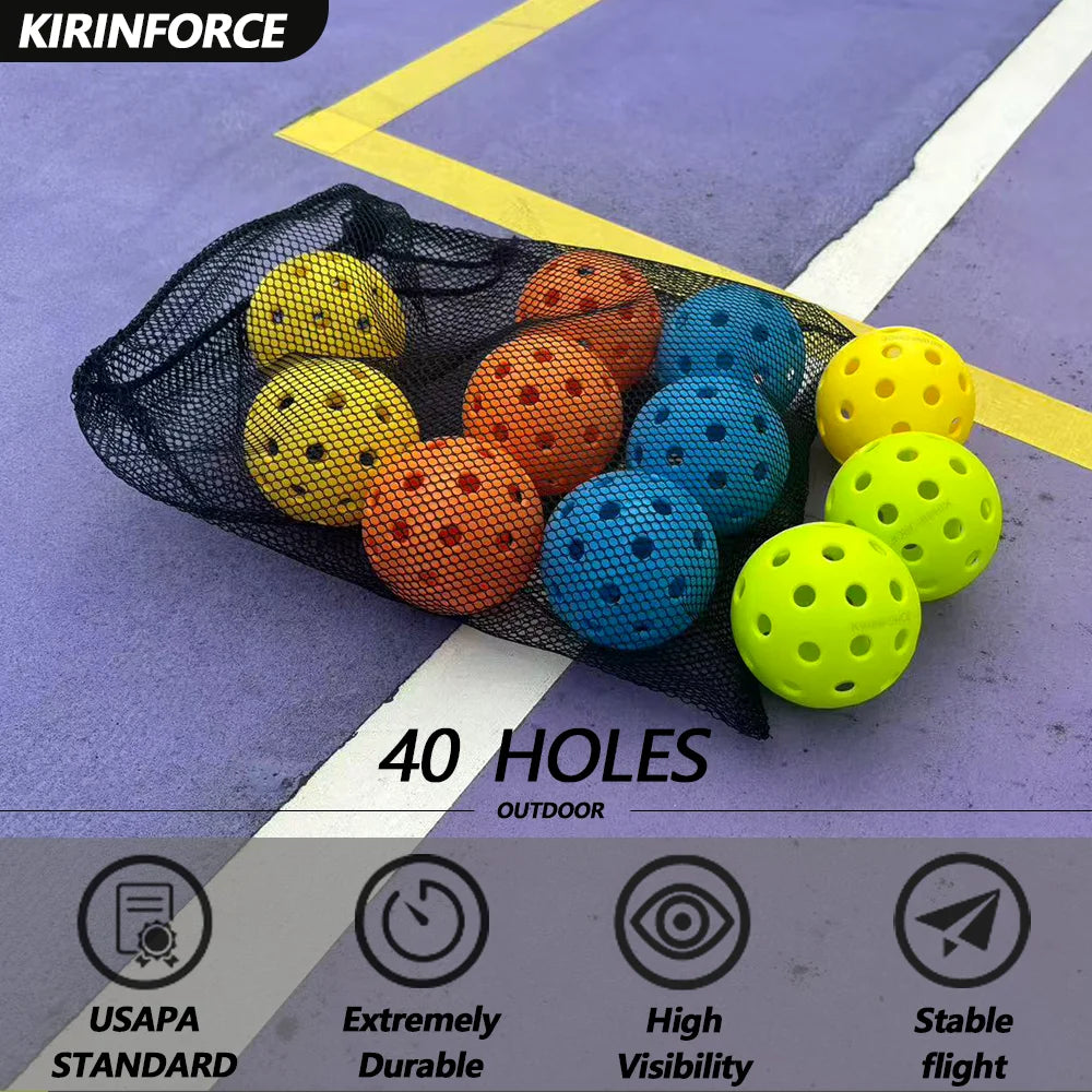 Outdoor Pickleballs 12-Pack