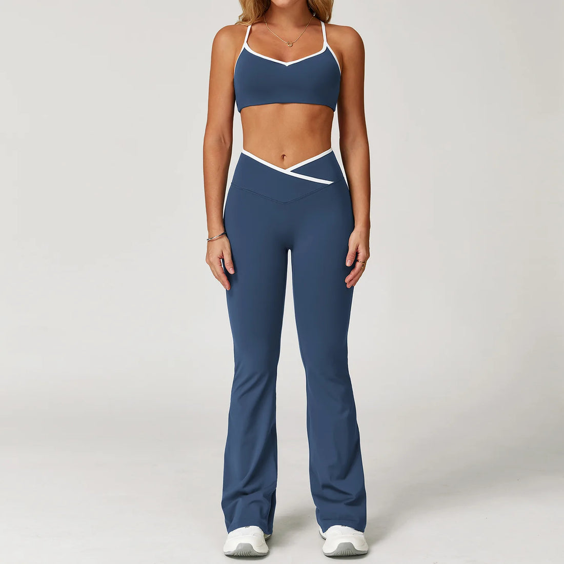 Bell-Bottom Flare Yoga Tracksuit