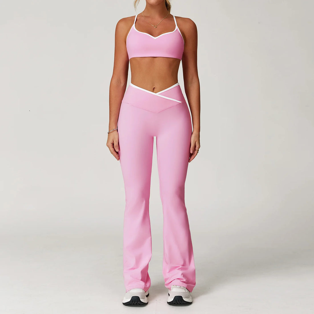 Bell-Bottom Flare Yoga Tracksuit