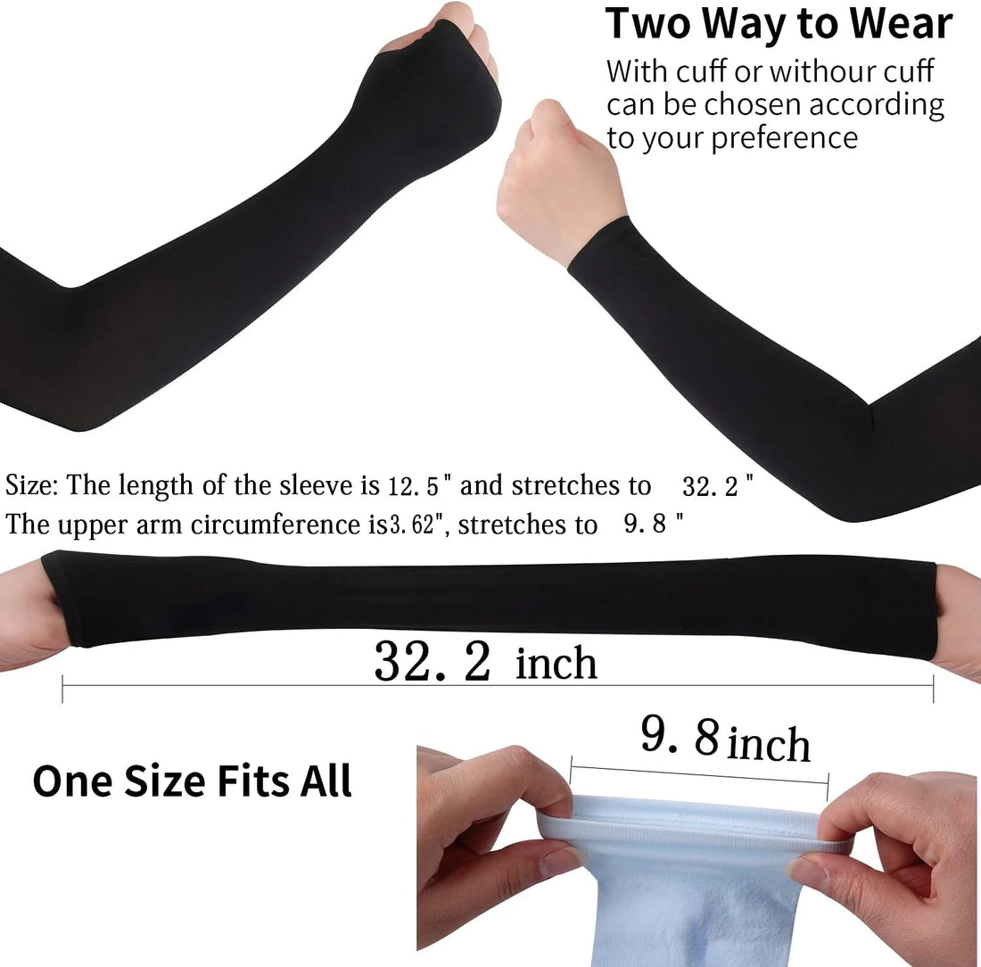 Sun Protection Sport Arm Sleeves