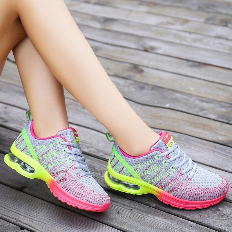 Women's Breathable Mesh Running Shoes