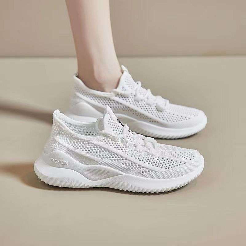 Mesh Slip-On Athletic Shoes – Breathable Cushioned Unisex Sneakers