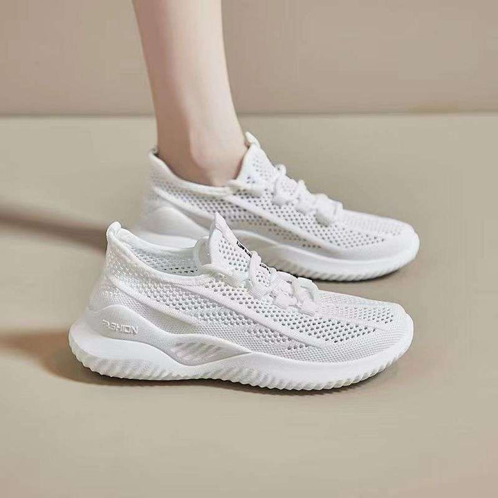 Mesh Slip-On Athletic Shoes – Breathable Cushioned Unisex Sneakers