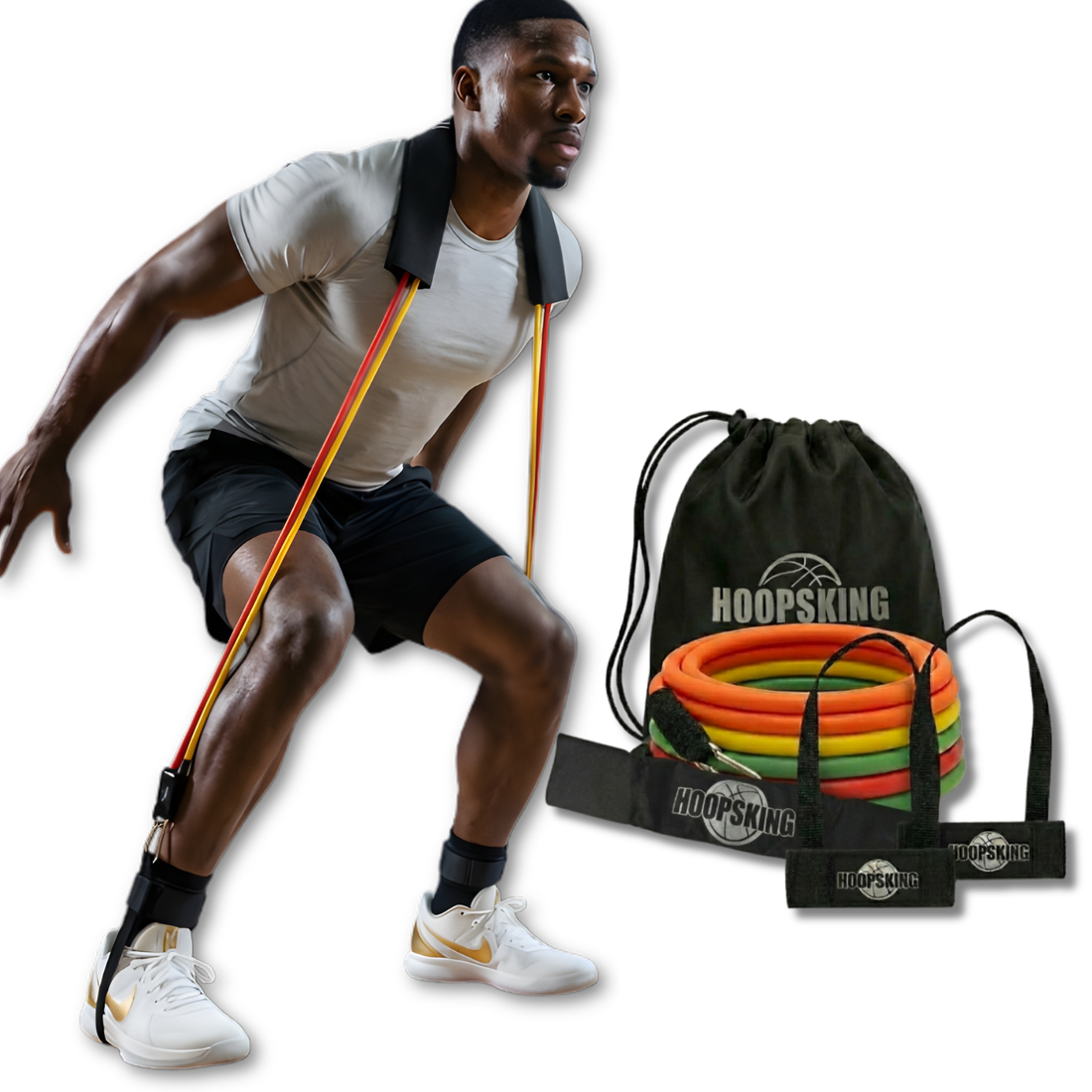 Vertical Blitz Resistance Bands, Shoulders to Heels