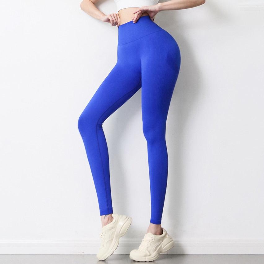 Seamless High-Waist Yoga Leggings