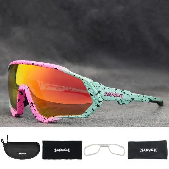 Polarized Sports Cycling Glasses With UV400 Protection For Running And Fishing