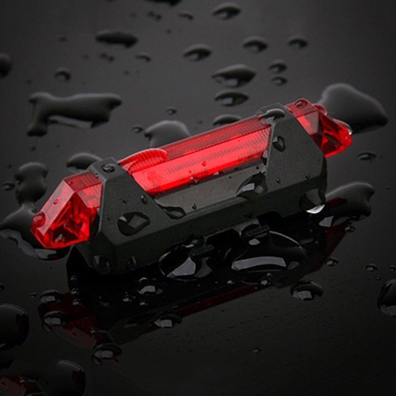 USB Rechargeable LED Bike Lights Set For Safe Night Cycling Adventures