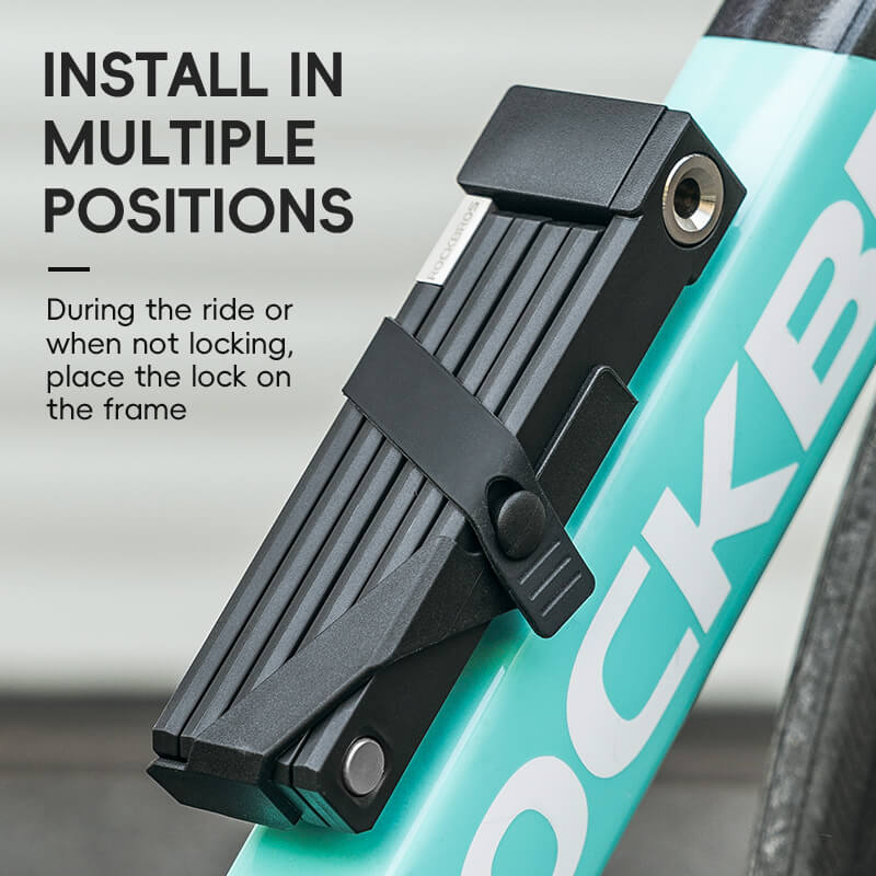 Folding Bike Lock Key Type Anti-Theft Bicycle Lock