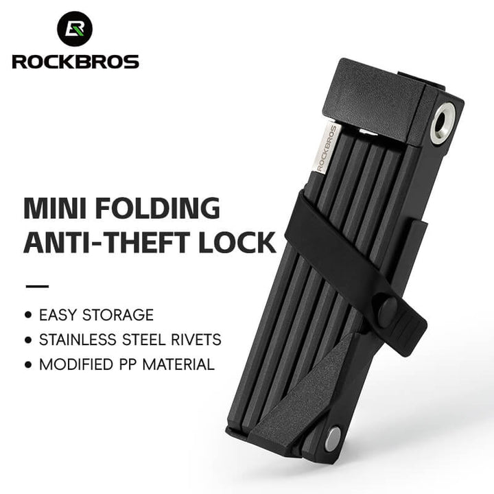 Folding Bike Lock Key Type Anti-Theft Bicycle Lock