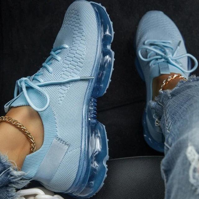Women's Lace-Up Running Sneakers