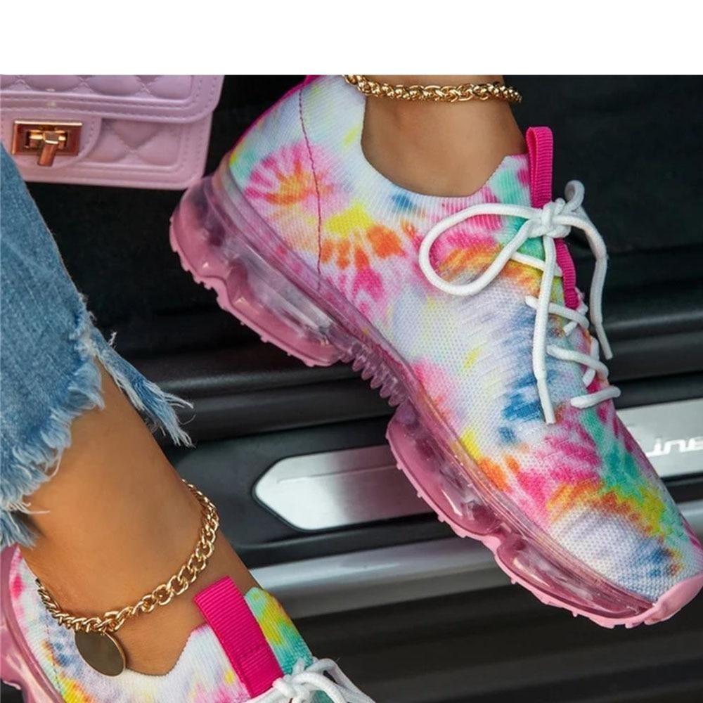 Women's Lace-Up Running Sneakers