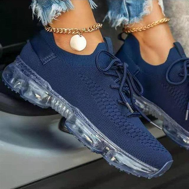 Women's Lace-Up Running Sneakers