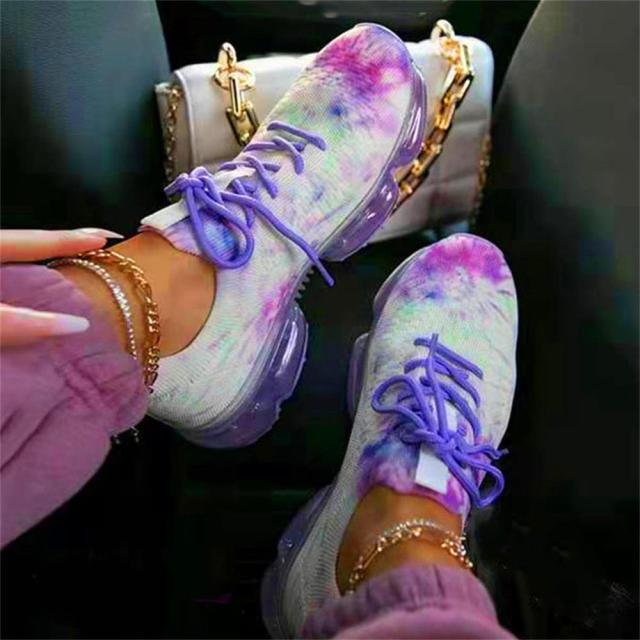 Women's Lace-Up Running Sneakers