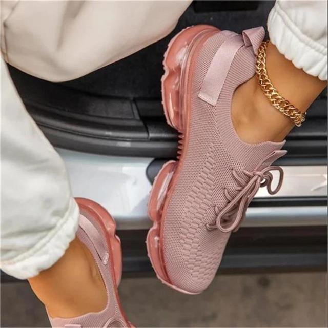 Women's Lace-Up Running Sneakers