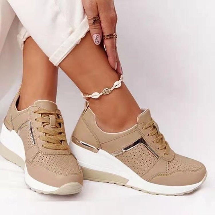 Women's Leopard Print Sneakers