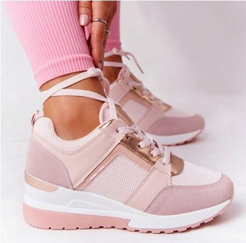 Women's Leopard Print Sneakers